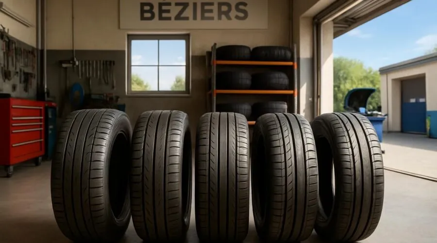 Top 5 des pneumatiques à béziers pour un confort optimal